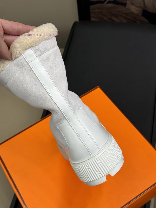 Herme…s fw24 new arrival～H Home 24 Autumn/Winter Snow Boots New ProductThe foam material sol6hu6n03l - Image 5