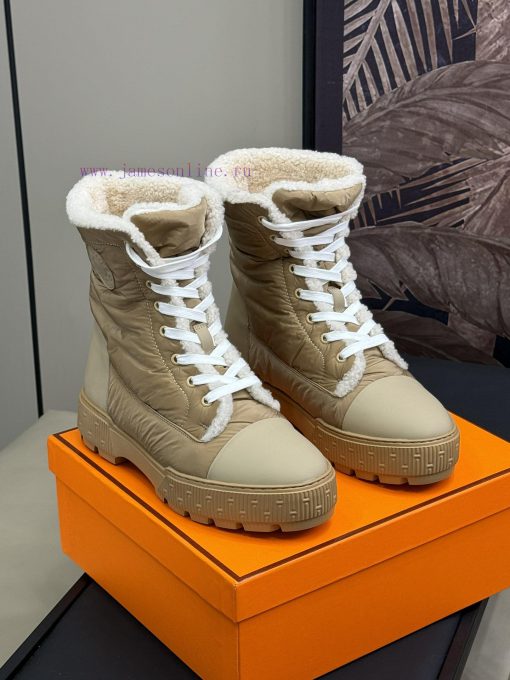 herme…s fw24 new arrival～H Home Classic Cotton Boots 24 Autumn/Winter New ColorsThe foam mat5e0t3jr2 - Image 3