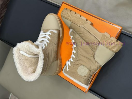 herme…s fw24 new arrival～H Home Classic Cotton Boots 24 Autumn/Winter New ColorsThe foam mat5e0t3jr2 - Image 7