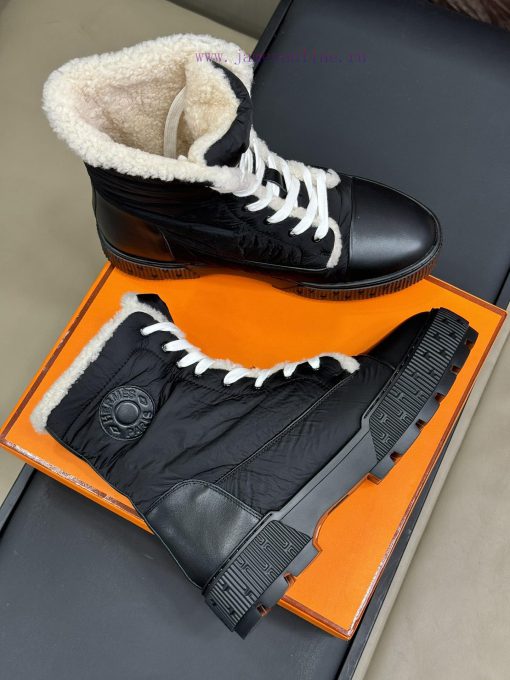 herme…s fw24 new arrival～H Home Classic Cotton Boots 24 Autumn/Winter New ColorsThe foam matx0kde6qv - Image 6
