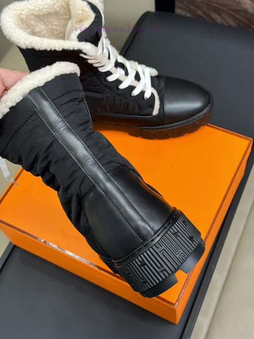 herme…s fw24 new arrival～H Home Classic Cotton Boots 24 Autumn/Winter New ColorsThe foam matx0kde6qv - Image 8