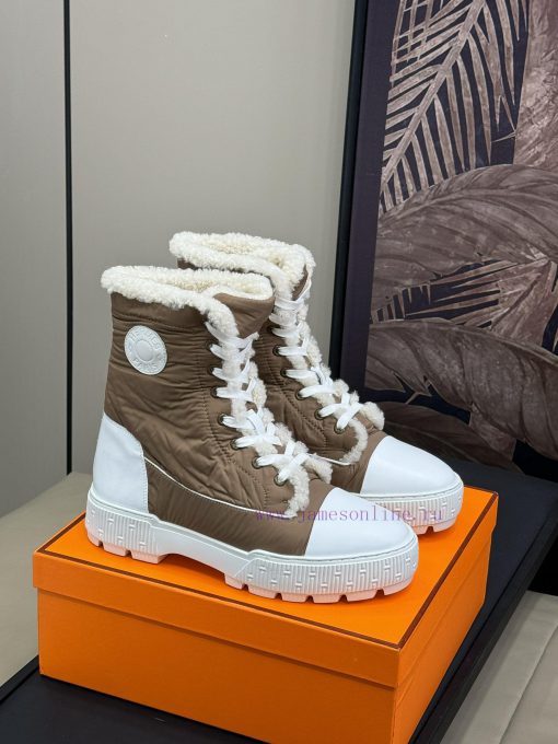 herme…s fw24 new arrival～H Home Classic Cotton Boots 24 Autumn/Winter New ColorsThe foam mat50anmmvf - Image 2
