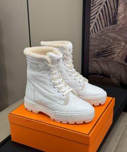 herme…s fw24 new arrival～H Home Classic Cotton Boots 24 Autumn/Winter New ColorsThe foam mat19d458vk