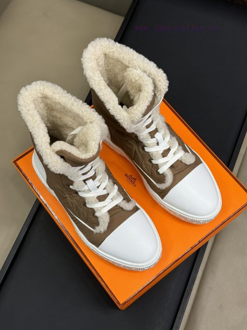 herme…s fw24 new arrival～H Home Classic Cotton Boots 24 Autumn/Winter New ColorsThe foam mat50anmmvf - Image 4
