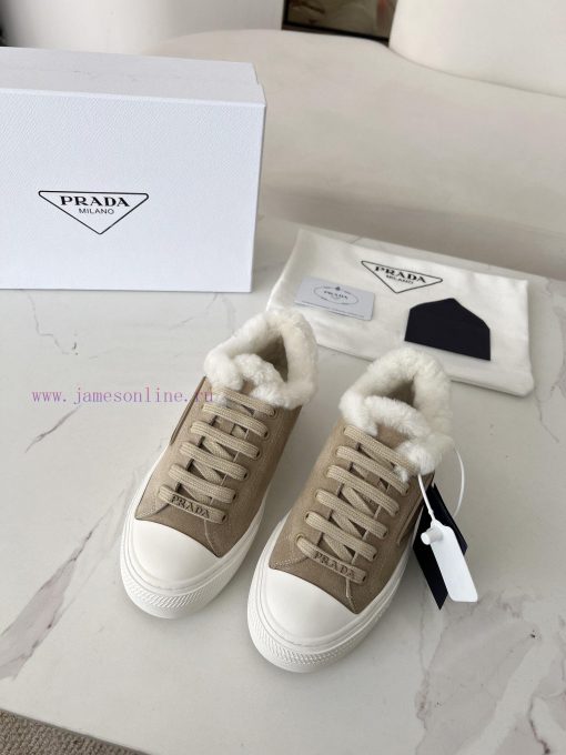 The most PRADA Prada 24 autumn/winter new item on the market △ Triangle logo wool single shokay0bcpj