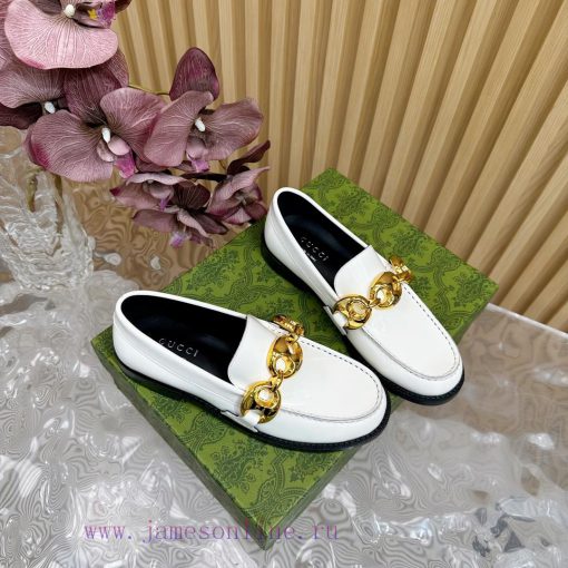 2024 early autumn new single shoe GUCCI boat anchor buckle loafers ️ Top level welcome compa1oa8nmsh - Image 3