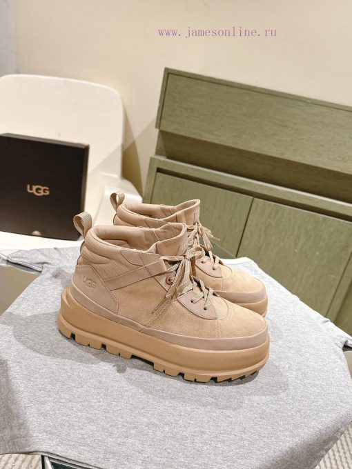 UGG | ²⁰²4 𝐬𝐬  🤍🤎 New autumn and winter dopamine snow boots, waterproof hiking boots, milk m8iejtq8 - Image 3
