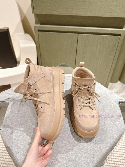 UGG | ²⁰²4 𝐬𝐬  🤍🤎 New autumn and winter dopamine snow boots, waterproof hiking boots, milk m8iejtq8 - Image 4