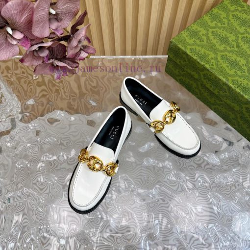 2024 early autumn new single shoe GUCCI boat anchor buckle loafers ️ Top level welcome compa1oa8nmsh - Image 8