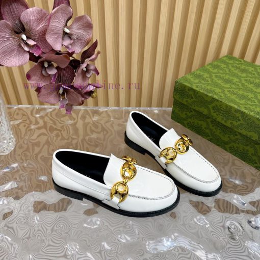 2024 early autumn new single shoe GUCCI boat anchor buckle loafers ️ Top level welcome compa1oa8nmsh - Image 9