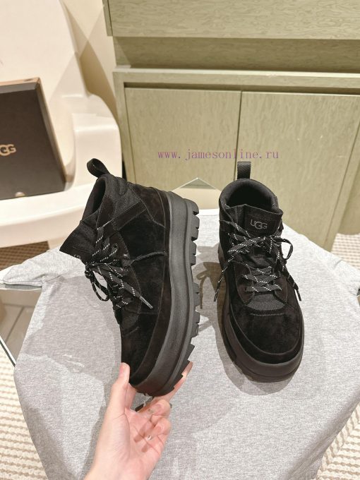 UGG | ²⁰²4 𝐬𝐬  🤍🤎 New autumn and winter dopamine snow boots, waterproof hiking boots, milk 2pn9c6yl - Image 4
