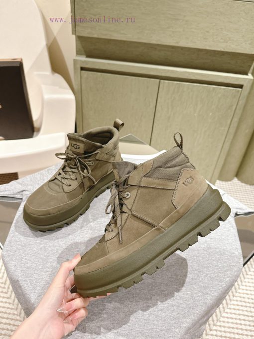 UGG | ²⁰²4 𝐬𝐬  🤍🤎 New autumn and winter dopamine snow boots, waterproof hiking boots, milk vxc49mne - Image 4
