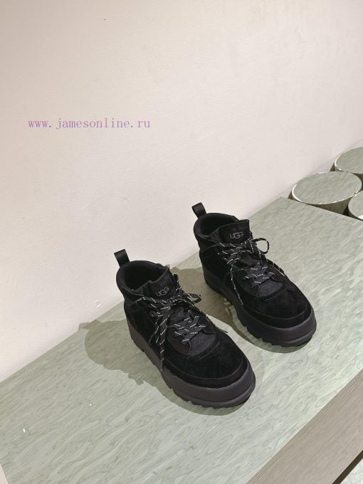 UGG | ²⁰²4 𝐬𝐬  🤍🤎 New autumn and winter dopamine snow boots, waterproof hiking boots, milk 2pn9c6yl - Image 8