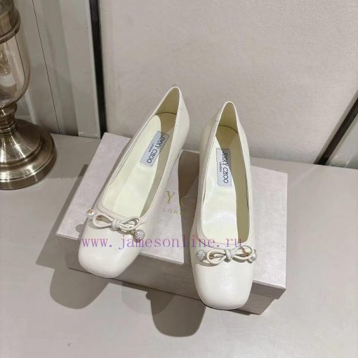 Jimmy Chou, 24ss ELME Napa Sheepskin Exquisite Small Square Heel Dance Shoes Come, Endure Ti5uv46q1d - Image 2