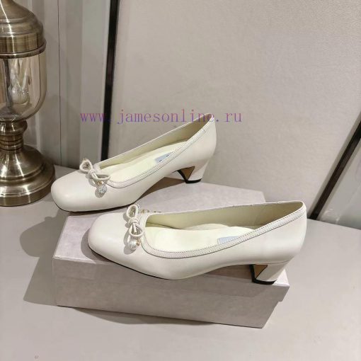 Jimmy Chou, 24ss ELME Napa Sheepskin Exquisite Small Square Heel Dance Shoes Come, Endure Ti5uv46q1d - Image 3