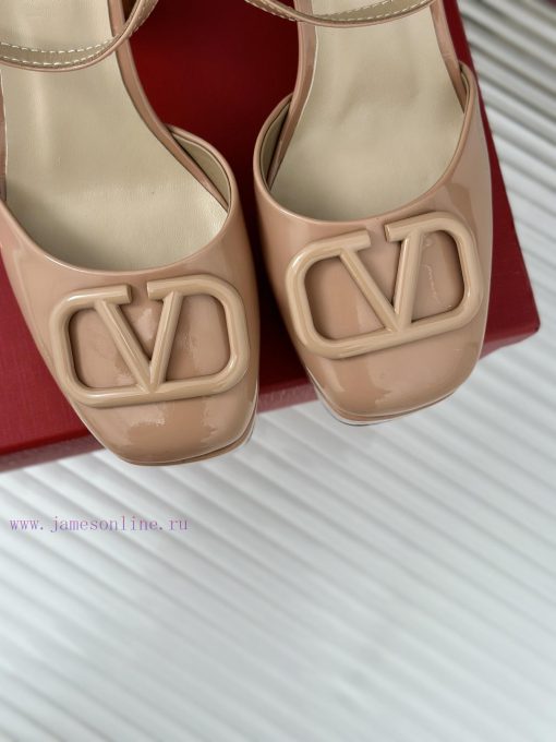 Valentin | Valentino Classic V-Buckle Hatred Sky High Waterproof Platform High Heel Sandals 9n6zyoyz - Image 8