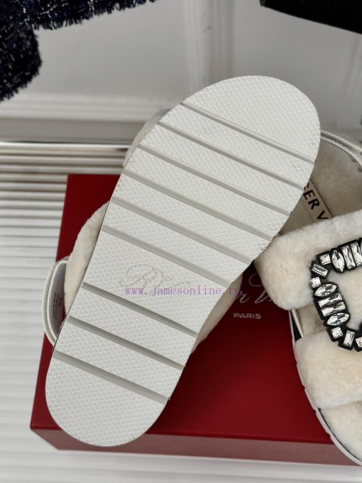 Roger Vivier/RV24s Autumn/Winter New ProductsThick bottom square buckle diamond buckle serieoaae9qeo - Image 10