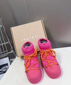 INIIKII fashion brand autumn and winter show down boots ski shoes. This ski shoe is very pop2htoxjvy