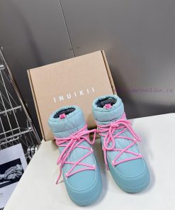 INIIKII fashion brand autumn and winter show down boots ski shoes. This ski shoe is very popqmx6pl25