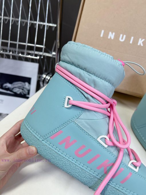 INIIKII fashion brand autumn and winter show down boots ski shoes. This ski shoe is very popqmx6pl25 - Image 9