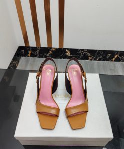 Out, Balmain 2025 Spring/Summer Fashion Metal Buckle High Heel SandalsBrand Balmain 𝘽𝙖𝙡𝙢𝙖𝙞𝙣 2hn8u20u