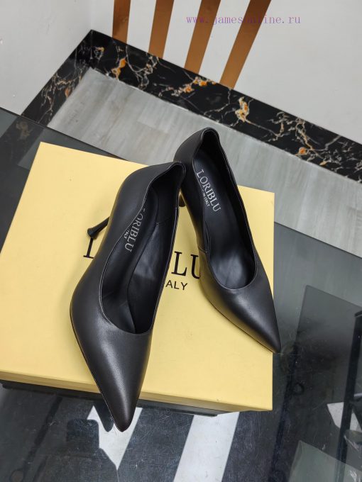 Loriblu Italian Luxury BrandBlue Luo Rui Jian Lan Weighing Bottom ShoesThe deep blue outsoleb5e16r7h - Image 9