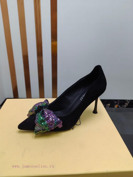 Loriblu Italian Luxury BrandBlue Luo Rui Jian Lan Weighing Bottom ShoesThe deep blue outsole7kybno7n - Image 10
