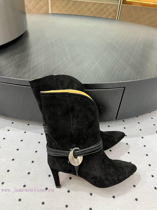 𝙄𝙨𝙖𝙗𝙚𝙡𝙈𝙖𝙧𝙖𝙣𝙩𝟐𝟒𝑭𝑾 Newly Upgraded VersionImported cow suedeInner cowhideLeather soleThe reth5gfuvkm - Image 5