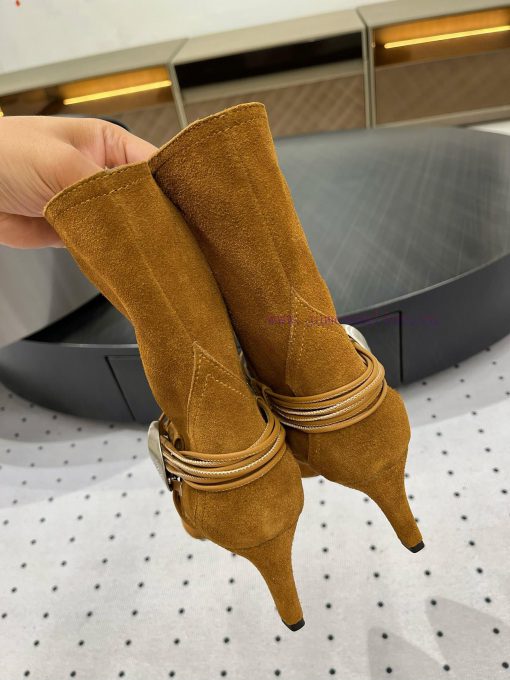 𝙄𝙨𝙖𝙗𝙚𝙡𝙈𝙖𝙧𝙖𝙣𝙩𝟐𝟒𝑭𝑾 Newly Upgraded VersionImported cow suedeInner cowhideLeather soleThe retddtobfog - Image 9