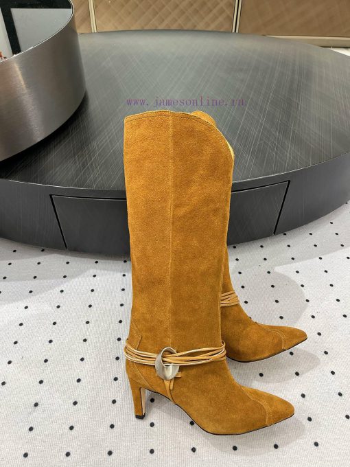 𝙄𝙨𝙖𝙗𝙚𝙡𝙈𝙖𝙧𝙖𝙣𝙩𝟐𝟒𝑭𝑾 Newly Upgraded VersionImported cow suedeInner cowhideLeather soleThe rentbni03i - Image 5