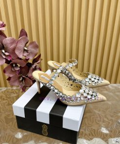2024 Spring/Summer New AQUAZURA Zp Original Mold New High Heel Sandals———————————Made of oriu68l01c2