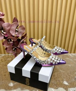 2024 Spring/Summer New AQUAZURA Zp Original Mold New High Heel Sandals———————————Made of oric6vf4osk