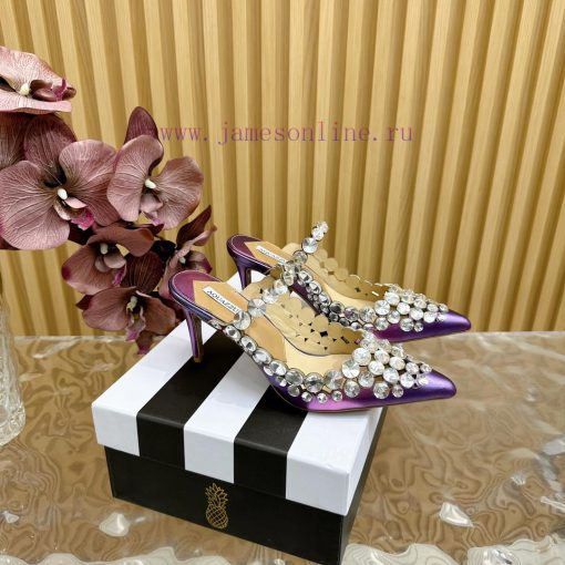 2024 Spring/Summer New AQUAZURA Zp Original Mold New High Heel Sandals———————————Made of oric6vf4osk
