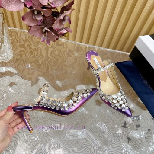 2024 Spring/Summer New AQUAZURA Zp Original Mold New High Heel Sandals———————————Made of oric6vf4osk - Image 9