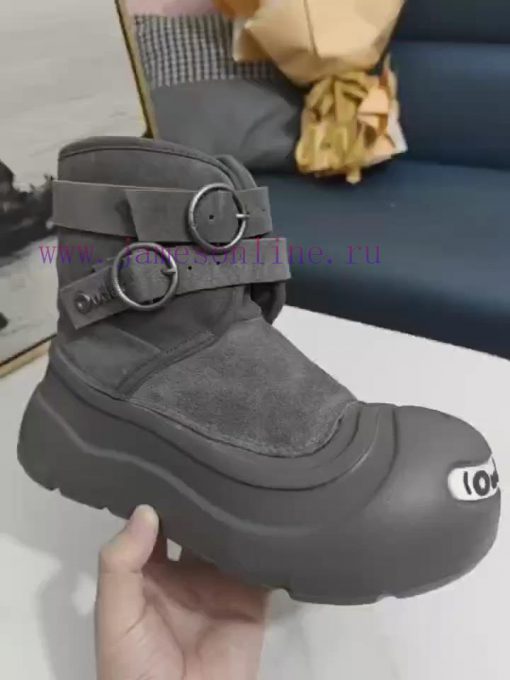 Ouder 24ss autumn and winter new boots with big toe opening, cute and ugly shoesThis brand i65ds424f - Image 2