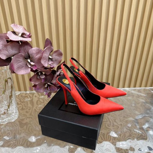 New YSL Saint Laurent - SS2024 Summer Fish Mouth High Heels New Fashion High Heels Sandals——fp2uzivh - Image 2