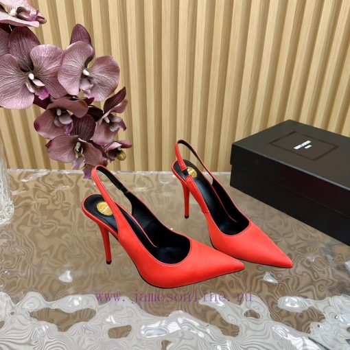 New YSL Saint Laurent - SS2024 Summer Fish Mouth High Heels New Fashion High Heels Sandals——fp2uzivh - Image 9