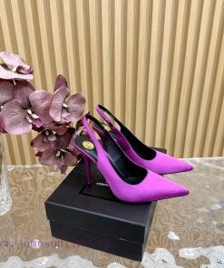 New YSL Saint Laurent - SS2024 Summer Fish Mouth High Heels New Fashion High Heels Sandals——2dkleln5