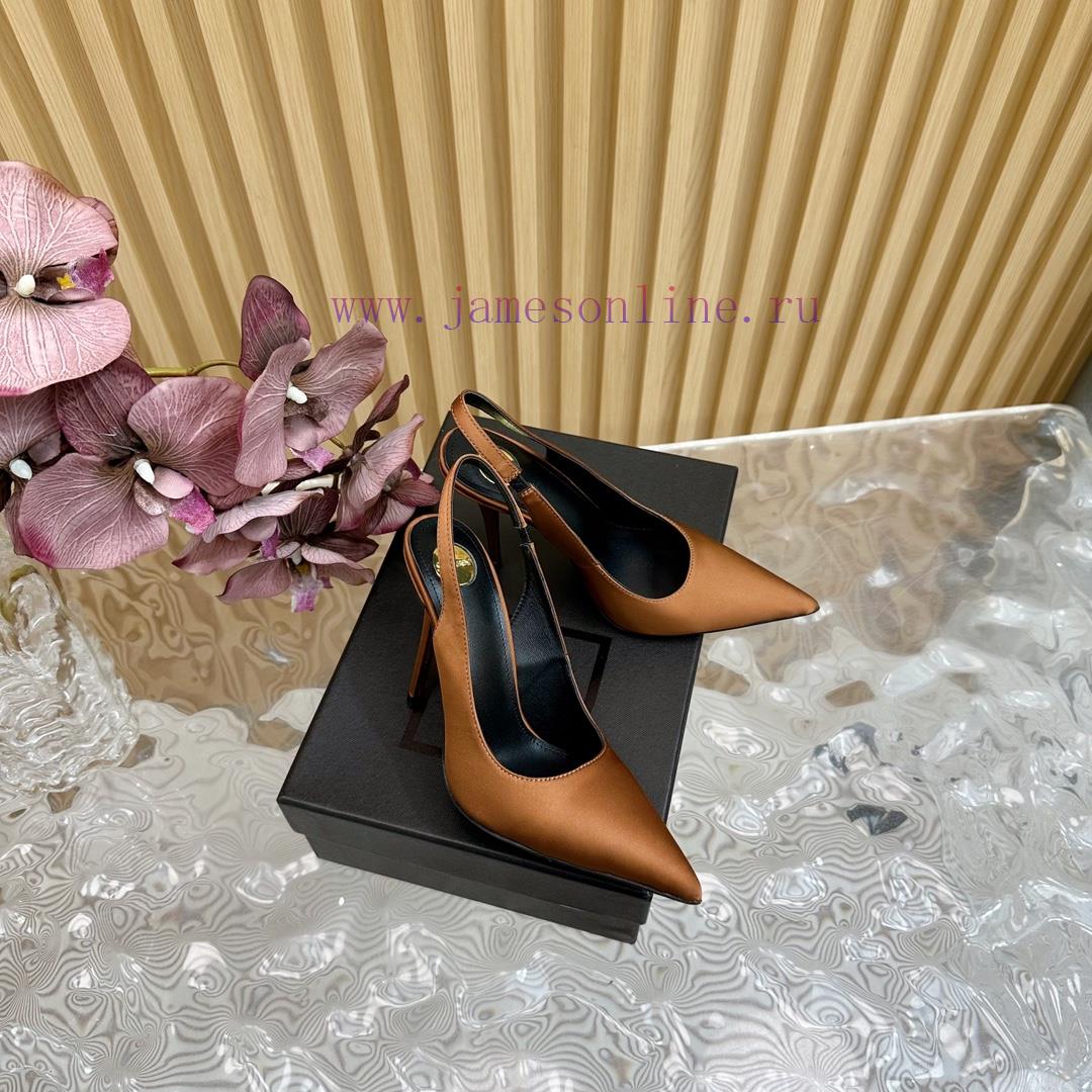 New YSL Saint Laurent - SS2024 Summer Fish Mouth High Heels New Fashion High Heels Sandals——gwb5vpp3 - Image 4