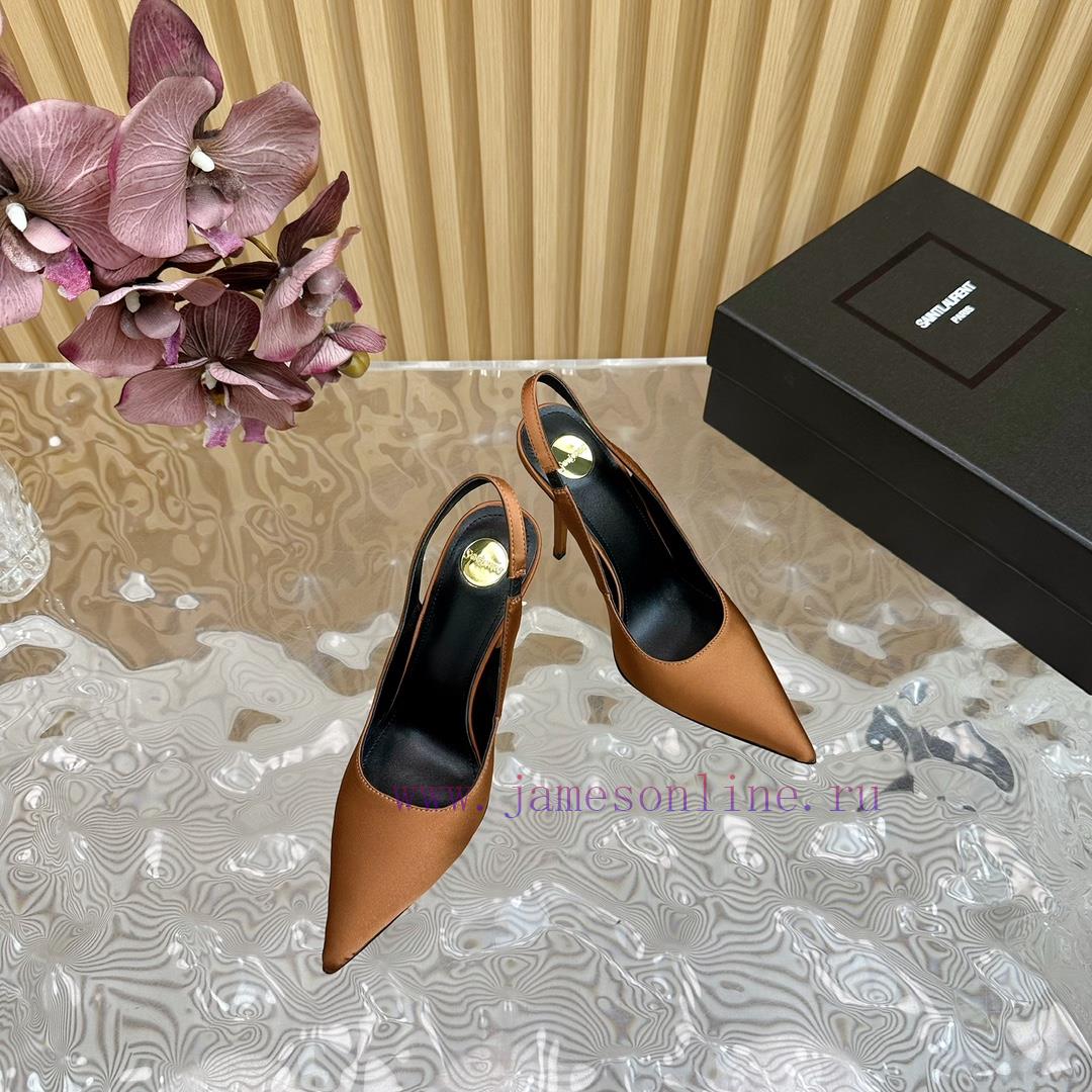 New YSL Saint Laurent - SS2024 Summer Fish Mouth High Heels New Fashion High Heels Sandals——gwb5vpp3 - Image 7