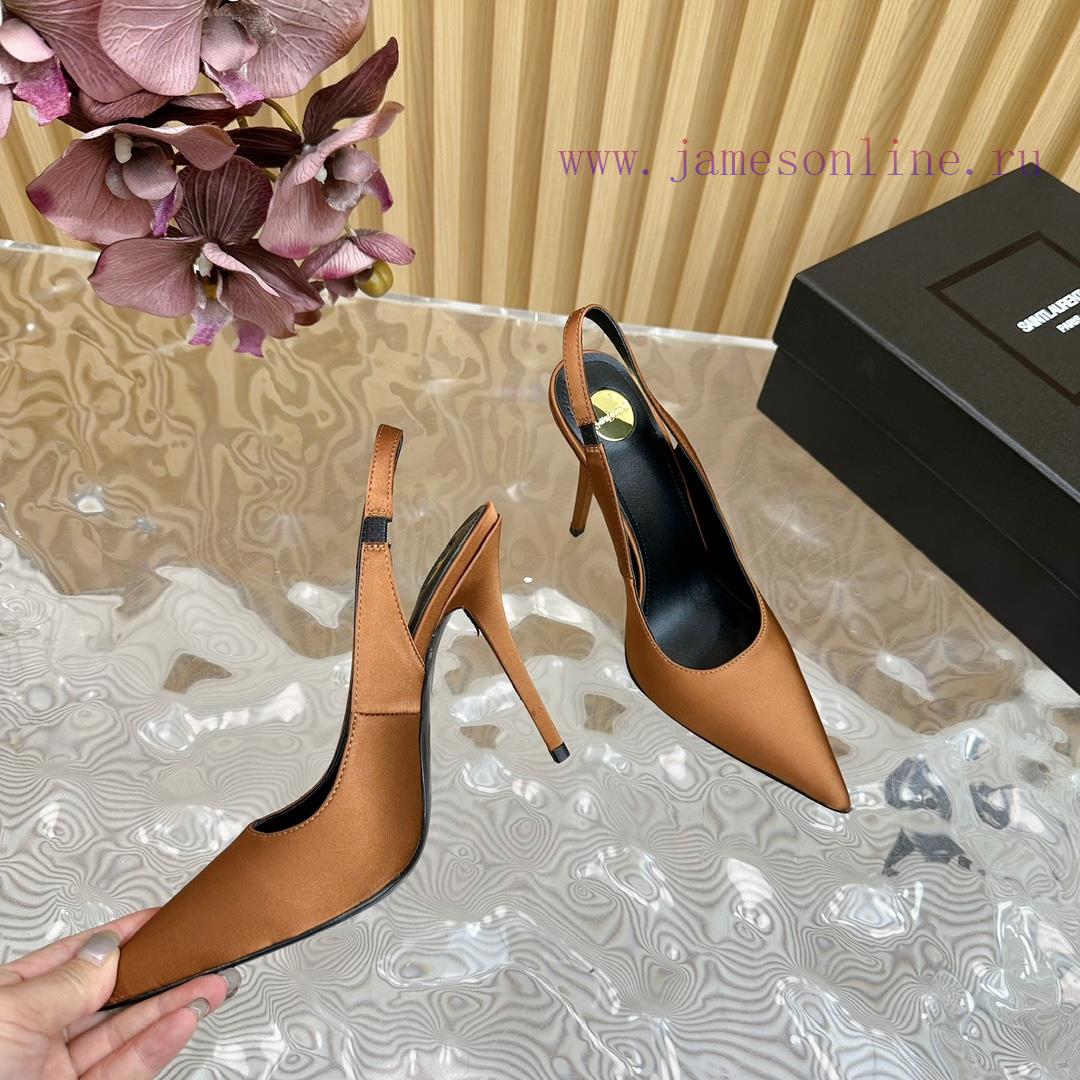 New YSL Saint Laurent - SS2024 Summer Fish Mouth High Heels New Fashion High Heels Sandals——gwb5vpp3 - Image 8