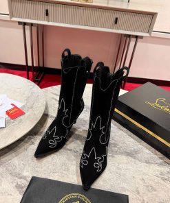 Long term 780Short version 68024Aw fashion show classic long boots, star style Santi a Bottatlxxq9mg
