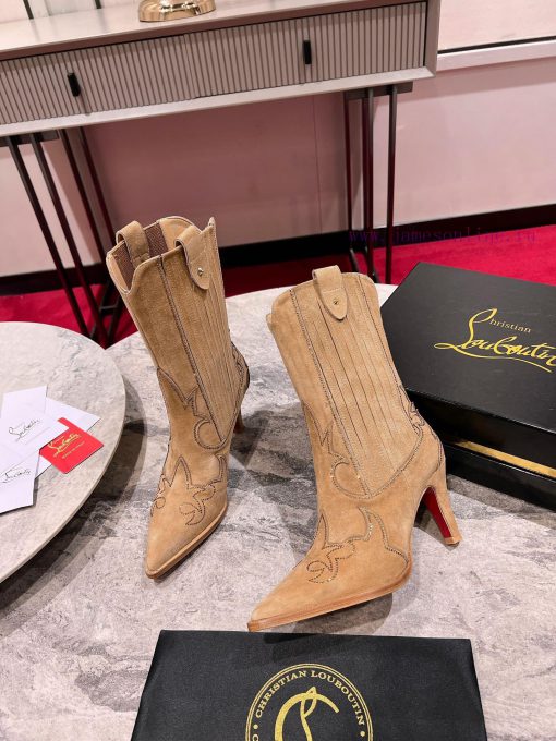 Long term 780Short version 68024Aw fashion show classic long boots, star style Santi a Bottacrps38fb - Image 2