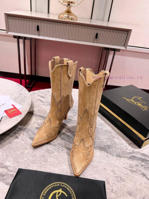 Long term 780Short version 68024Aw fashion show classic long boots, star style Santi a Bottacrps38fb - Image 3