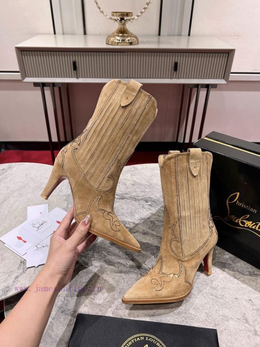 Long term 780Short version 68024Aw fashion show classic long boots, star style Santi a Bottacrps38fb - Image 6