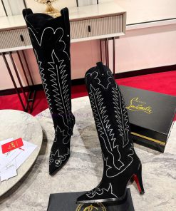 Long term 780Short version 68024Aw fashion show classic long boots, star style Santi a Bottahm7gp10q