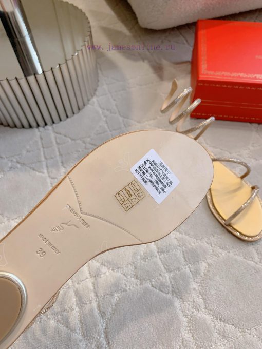 Ren * Caovell *'s new rhinestone snake shaped flat sandals always exude a fairy like aura. Tz8n9w3hz - Image 10