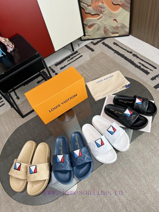 Louis Vuitton's 2024 autumn/winter new slippers are on the market, with 11 high-end customizh9ofhazp - Image 10