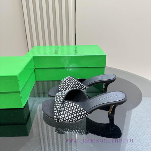 Bottega Venet* The latest and most classic woven high-heeled sandals, ins&Xiaohongshu, are wcilrrorc - Image 2