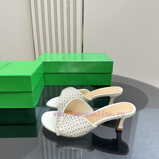 Bottega Venet* The latest and most classic woven high-heeled sandals, ins&Xiaohongshu, are wep8ldqqg - Image 2